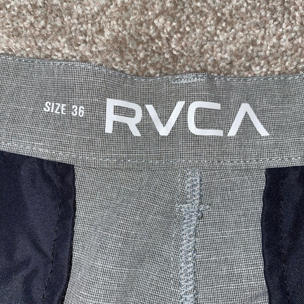 RCVA Balance Hybrid‎ Shorts Men’s 36” Casual Grey - Picture 5 of 9